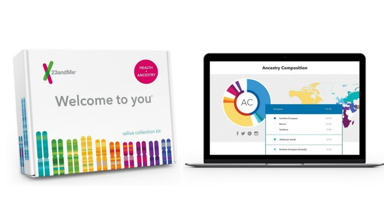 23andMe DNA kit