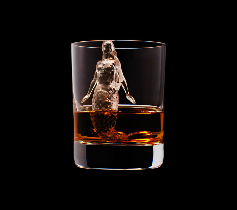 Mermaid ice cube
