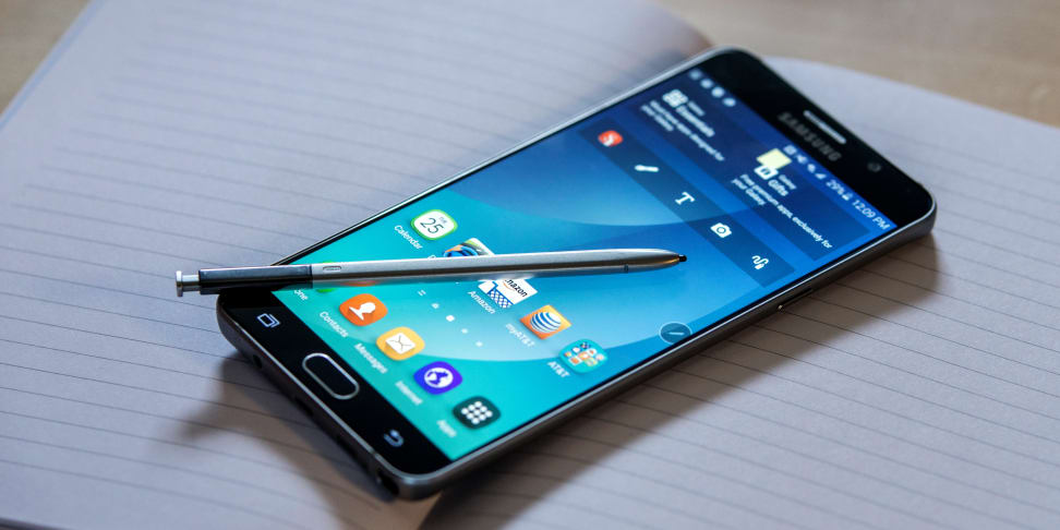 The Samsung Galaxy Note 5