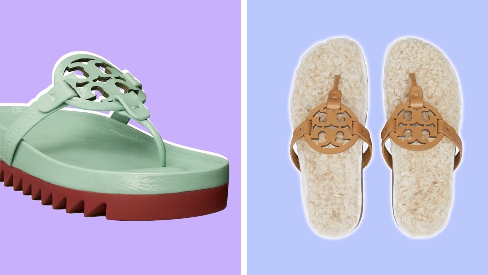 Tory Burch Miller Cloud Sandals: Save up to $186 at the Semi-Annual sale