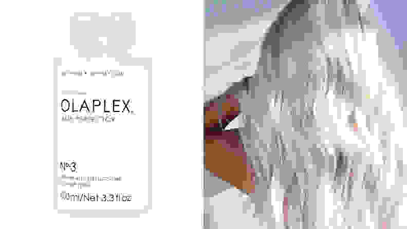 Olaplex 3号完美发型的照片。