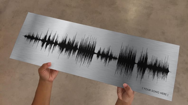 Song Soundwave print