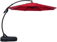 Product image of Grand Patio 11' Deluxe Napoli Curvy Offset Umbrella