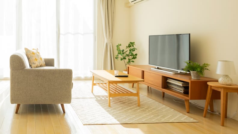 TV In Bright Room