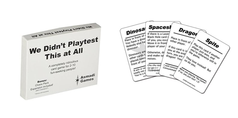 We Didn't Playtest This at All