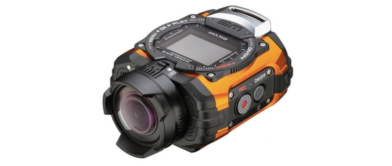 The Ricoh WG-M1 is the company's first waterproof, action-ready camcorder.