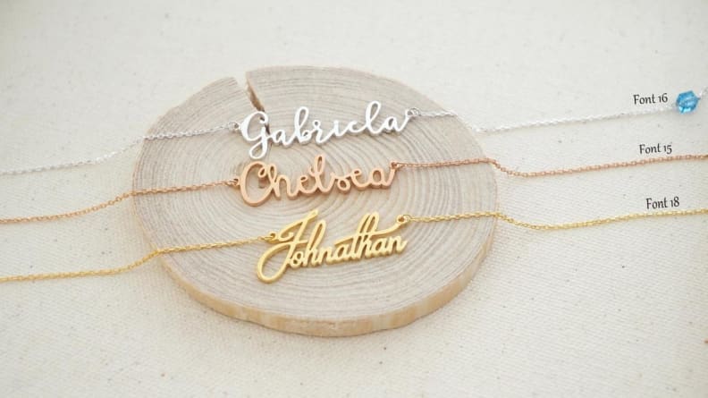 Name necklace