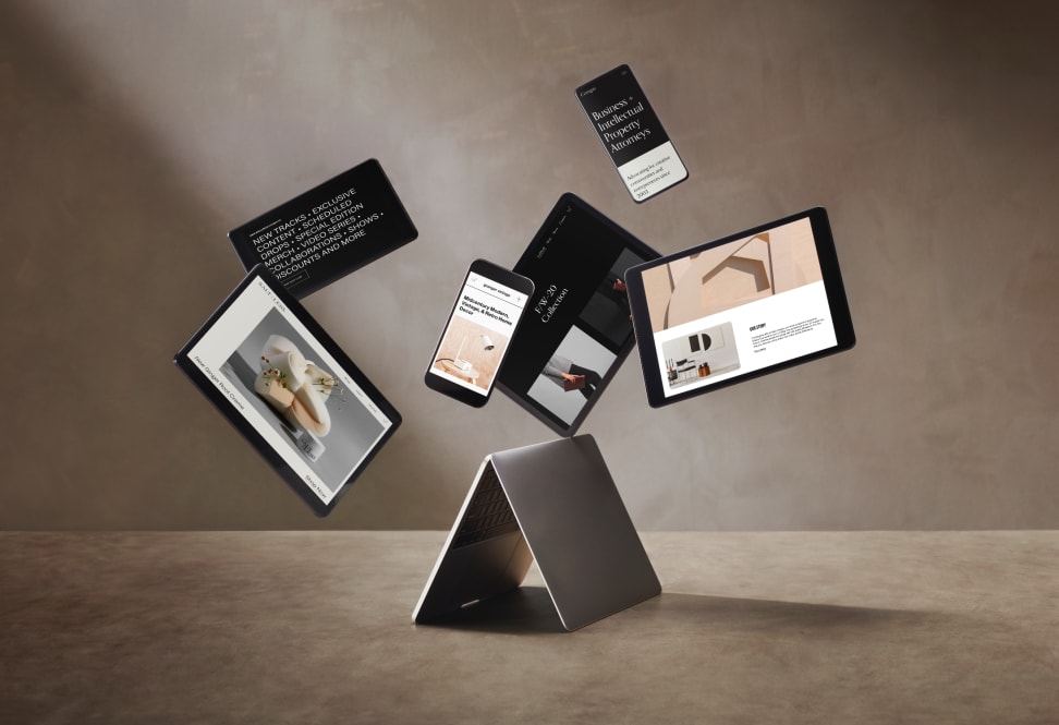 Squarespace website builder