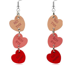 Product image of Valentine’s Day Heart Dangle Earrings  