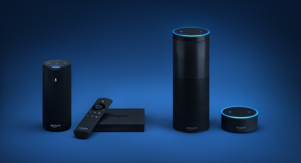 The family of Amazon Alexa enabled products