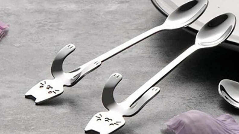 YJYdada Cat Coffee Stirring Spoon