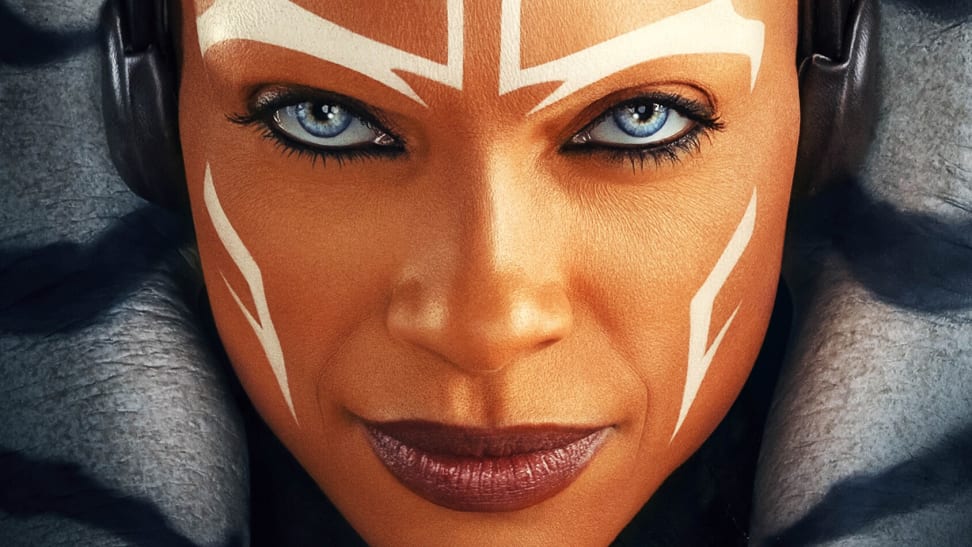 Close-up shot of Ahsoka Tano