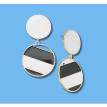 Product image of Enamel Double-Drop Earrings