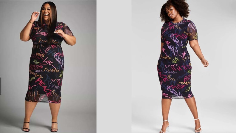 Nina Parker's Macy's collection has some of the best plus-size dresses to wear to a summer wedding.
