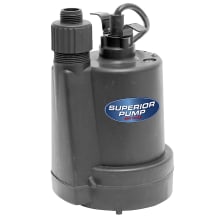 Product image of Superior Pump 91250 1/4 HP Thermoplastic Submersible Utility Pump