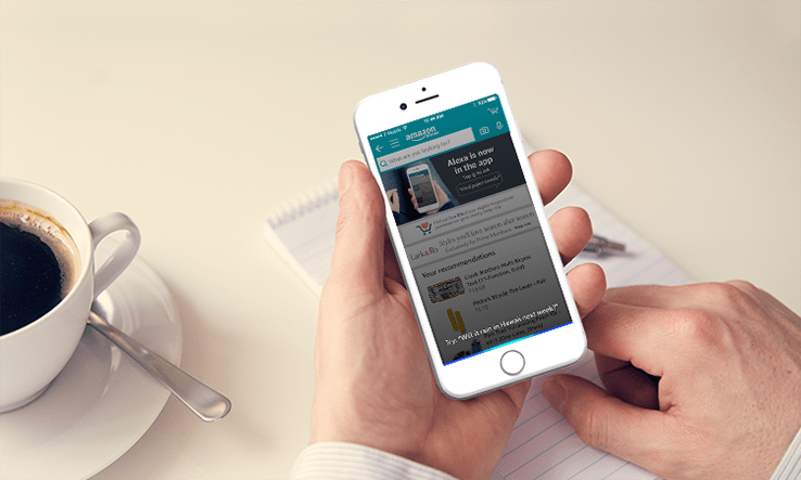 Alexa in the Amazon iPhone app