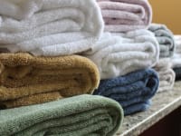 Standard Textile Hotel Luxury Lynova 100% Cotton, Smoked Pearl, Bath Towel - Set of 2