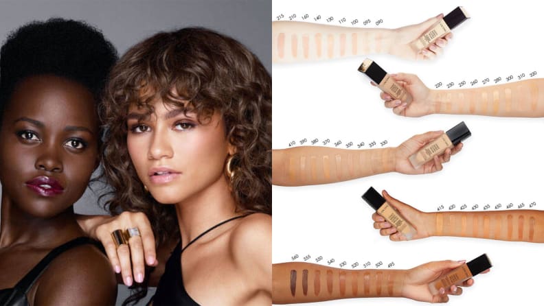 A photo of models from Lancôme.