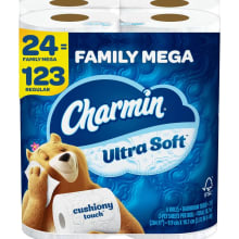 Product image of Charmin Ultra Soft Toilet Paper (12 Mega Rolls)