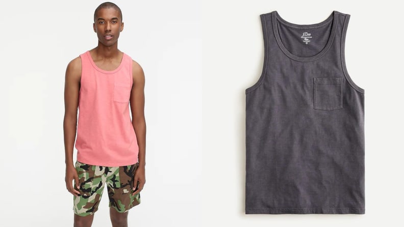 8 men's tank tops and A-shirts: Hanes, J.Crew, and more - Reviewed