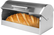Product image of Oggi Stainless Steel Roll-Top Bread Box