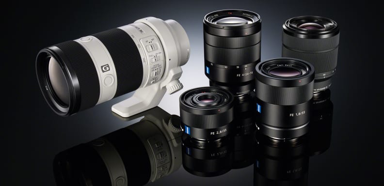 Sony's full-frame E-mount "FE" lens lineup is rapidly growing, with four new models unveiled in 2015.