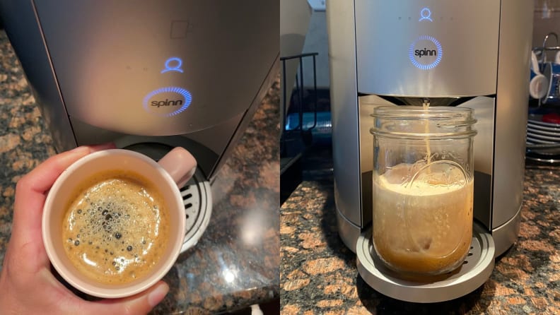 Spinn WiFi enabled coffee maker/espresso machine