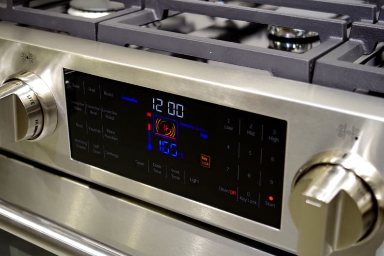 Beko range touch panel