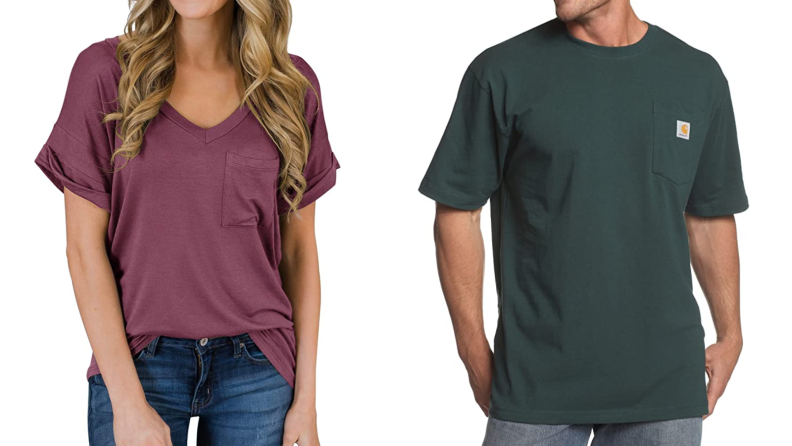 Loose-fitting T-shirts