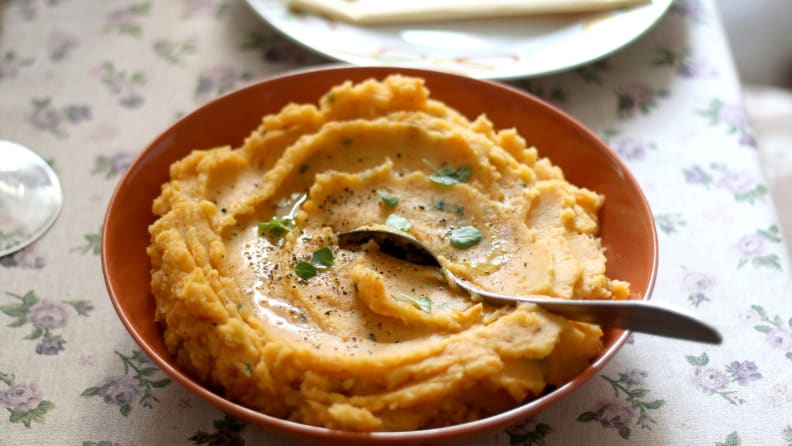 How to make mashed sweet potatoes