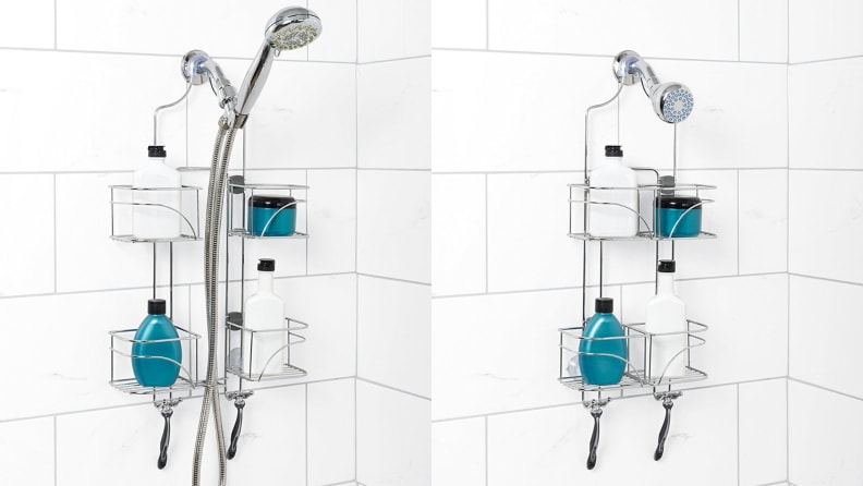 Zenna Home Expandable Over-the-Showerhead Caddy