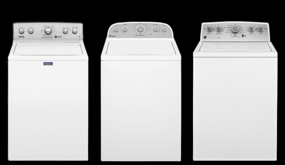 These Maytag, Whirlpool, and Kenmore washers look the same. - Reviewed