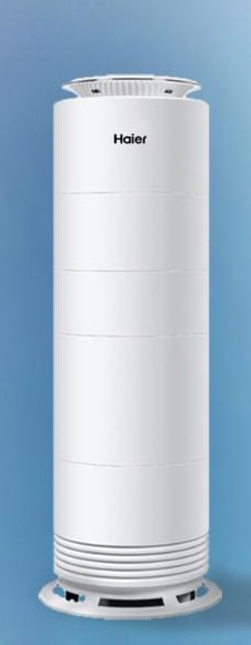 This is the Air Cube. We don't know why it's shaped like a cylinder.