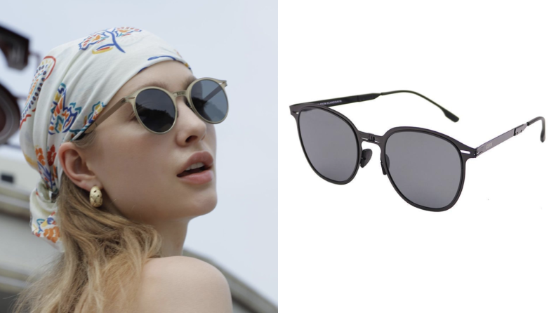 Inmix foldable cat-eye sunglasses