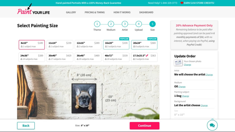 Paint Your Life prices