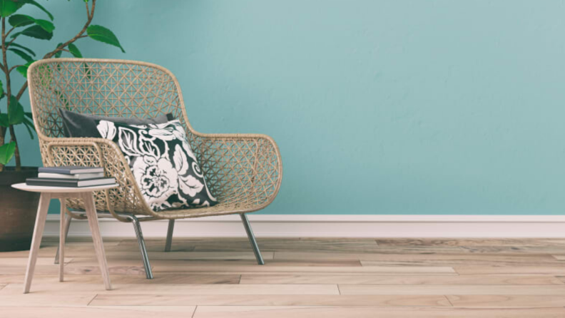 Wicker and rattan furniture is a hot design trend for 2020