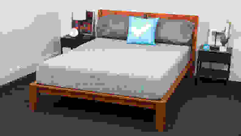 The Siena Memory Foam mattress in a bedroom.