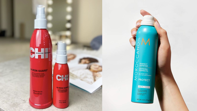 Chi Iron Guard and Moroccanoil