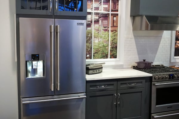 The Professional series' stainless finishes work well with any kind of kitchen decor.
