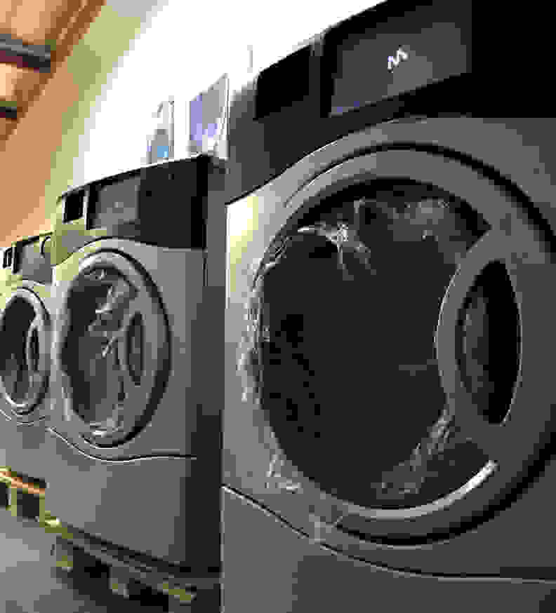 Marathon Laundry Washer Dryer Combo Closeup