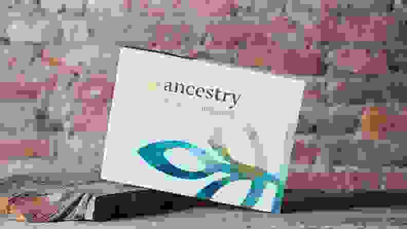 An ancestry DNA kit.