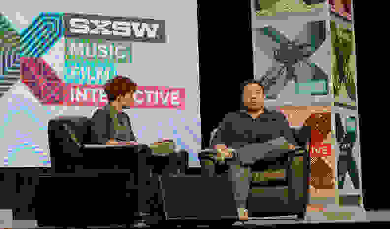 David Chang onstage at SXSW 2015