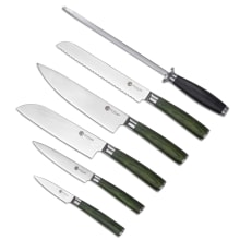 Product image of HexClad Essential 6-piece Japanese Damascus Steel Knife set