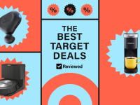 A colorful collage with the best Target deals available right now.