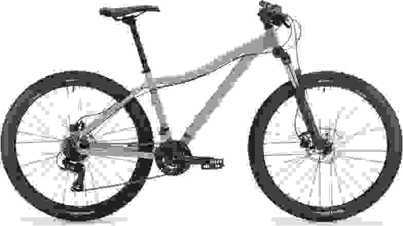 This entry-level mountain bike is great for beginners.