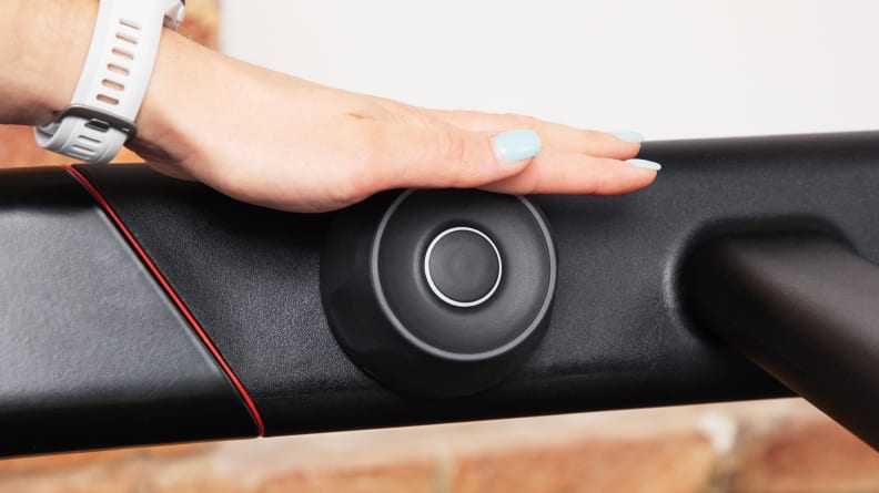 Close-up of Tread+ knobs.