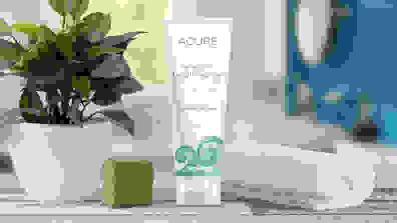 Acure facial cleanser