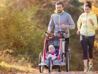How to exercise with your stroller - new parents