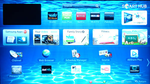 Samsung Smart TV - Smart Hub 