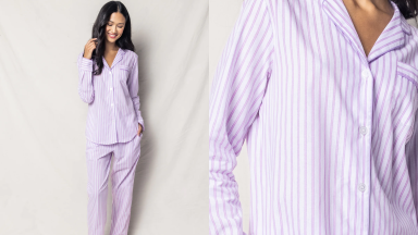 Lavendar pajama set